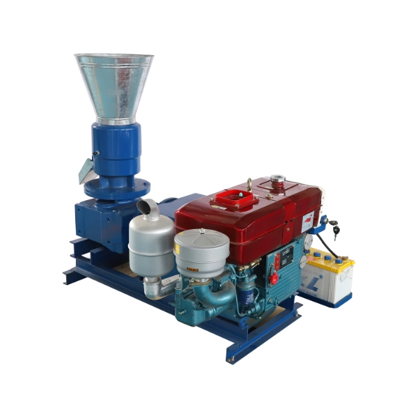 Wood Pellet Mill with Diesel Engine