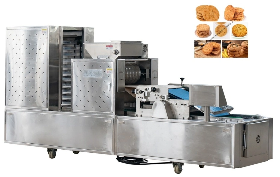 China Commercial Food Machinery Biscuit Making Machinery Automatic Tray-Feeding Cake Making Machine
