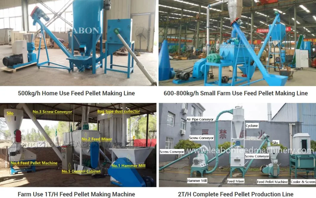 Feed Processing Machine Animal Poultry Cattle Feed Processing Machine Chicken Feed Pellet Machine