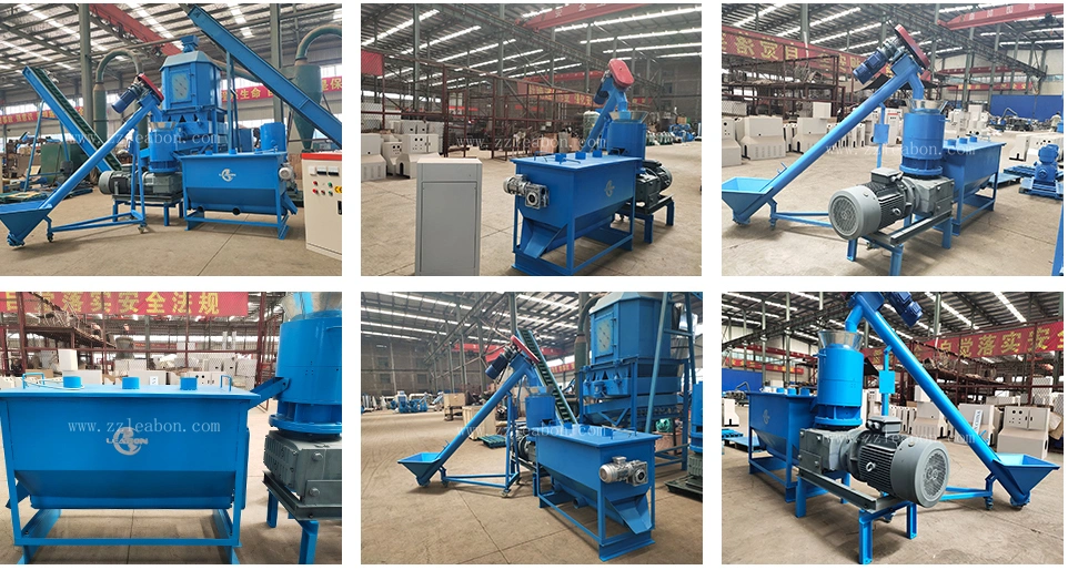 2-3t/H Biomass Spruch Wood Sawdust Pellet Production Line Plant Granulator Making Machine Mill