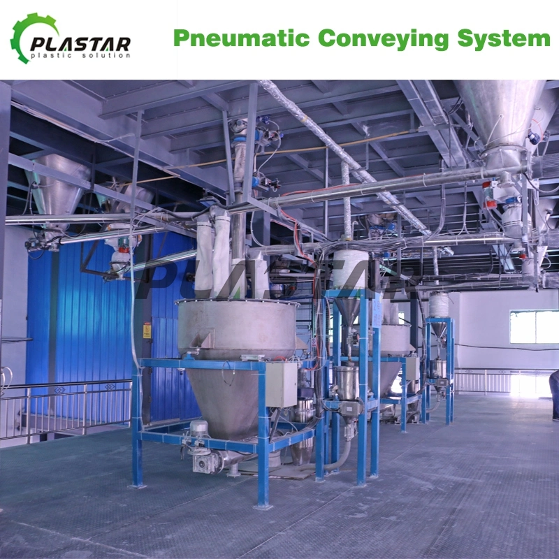 Automatic Pneumatic Conveying Transportation System for Powder Pellet Material