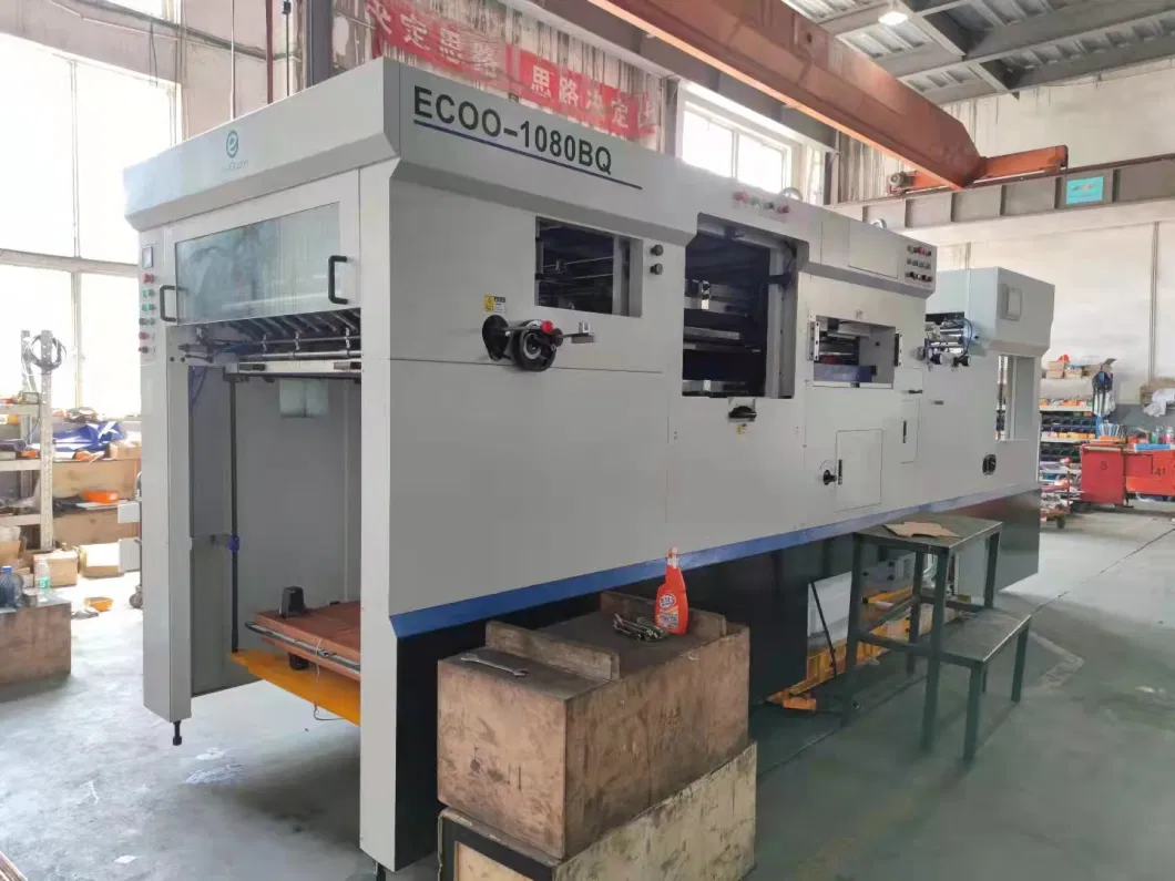 Fully Automatic Flat-Bed Die Cutting Machine with Waste Stripping