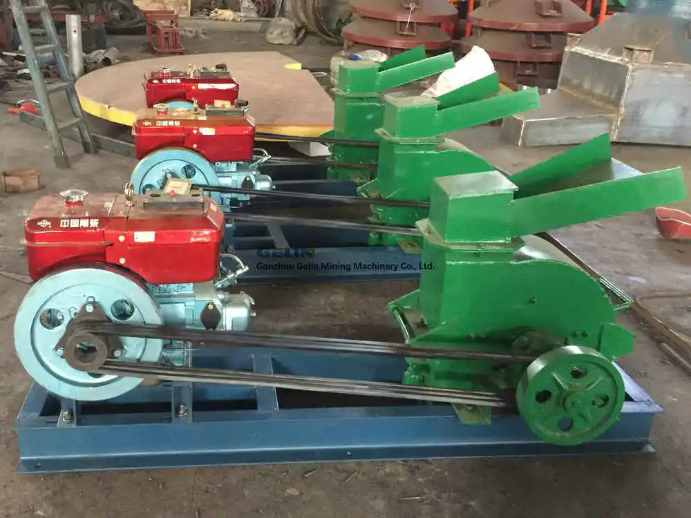 Model 300*500 Hammer Mill of Mineral Crushing Plant