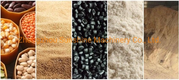 Grain Cement Sand Plastic Particles Powder Sugar Conveyor System