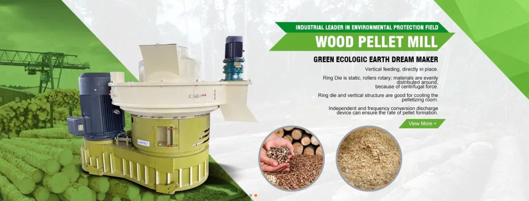 Advanced and Reusable Die and Roller Straw Wood Pellet Mill