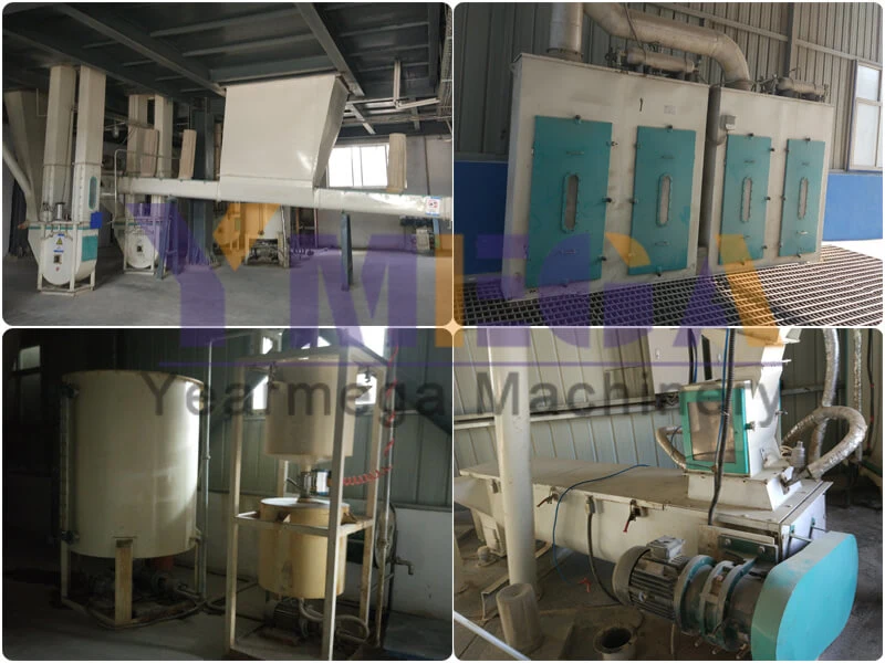 Animal Poultry Chicken Cattle Fish Feed Pellet Machine Line for Animal Feed Production