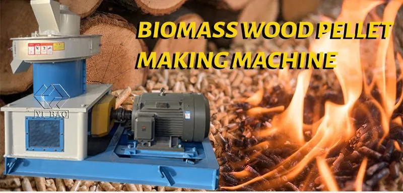 Ring Die Biomass Wood Pellet Making Machine Pellet Mill