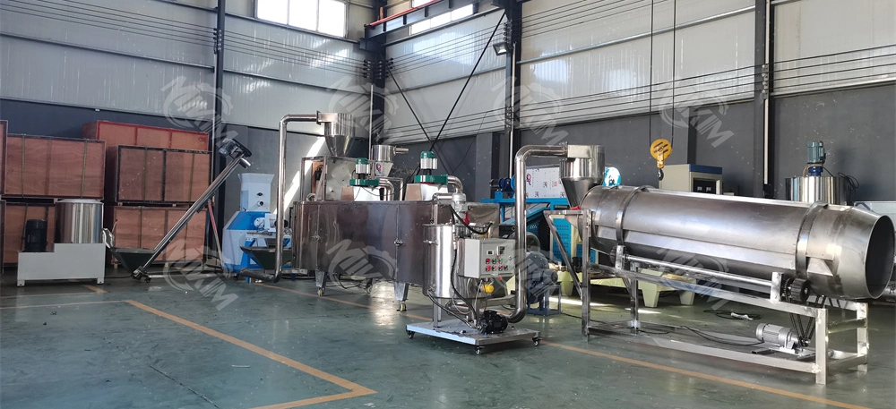 Floating Feed Extruder Processing Machines Shrimp Pet Dog Animal Food Pellet Making Machine Feed Granule Making Machine for Fish