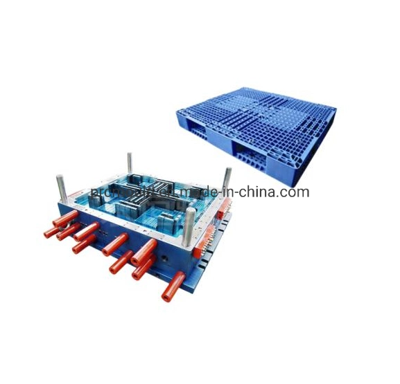 Heavy Duty Plastic Nine Feet Flat Tray Pallet Mould Price Made in China