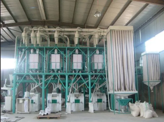 5-150 Tpd Full Automatic Maize Corn Flour Roller Mill