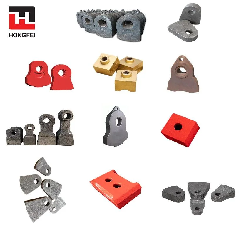 High Quality Shredder Hammer Using Various Mill Rock Hammer Crusher Parts