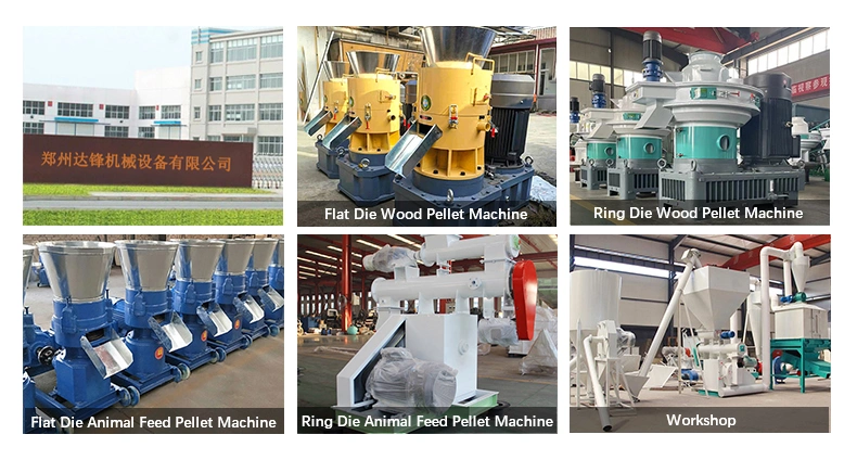 Biomass Granulator Straw Rice Husk Pelletizer Wood Pellet Mill Machine