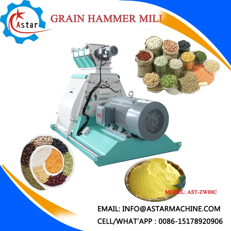 1-2t/H Sawdust Wood Hammer Mill in Pellet Line