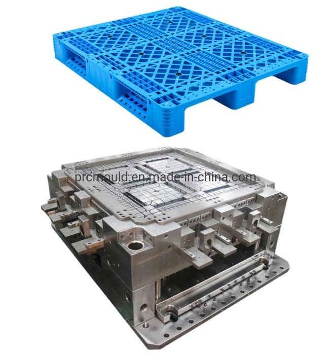 Heavy Duty Plastic Nine Feet Flat Tray Pallet Mould Price Made in China