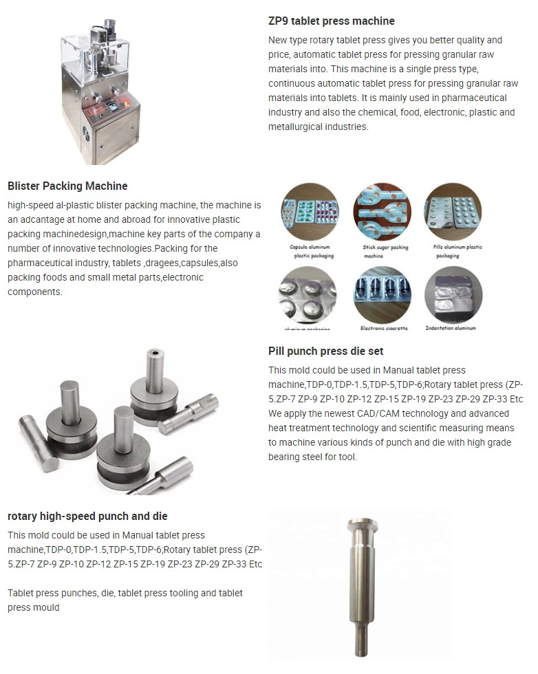 Tdp 5 Die Sets Punching, Pellet Powder Press Mold