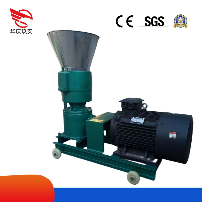 Essential Pellet Machine for Breeding Supply New Flat Mold Pellet Feed Machine Agricultural Straw Pellet Machine