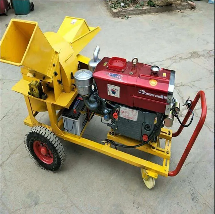 Hammer Mill Agriculture Waste Shredder Crusher and Straw Grinder Sawdust Making Machine