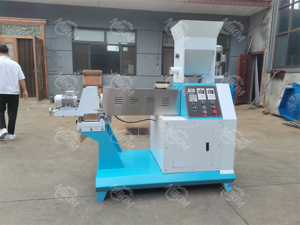 Floating Feed Extruder Processing Machines Shrimp Pet Dog Animal Food Pellet Making Machine Feed Granule Making Machine for Fish