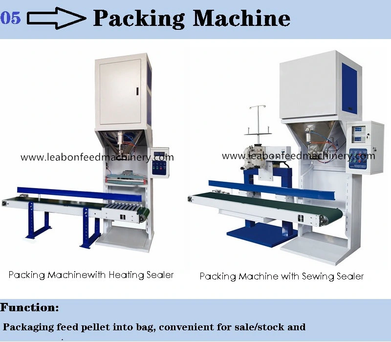 1-3t/H Farm Use Factory Poultry Animal Chicken Feed Pellet Marking Machine Price with CE