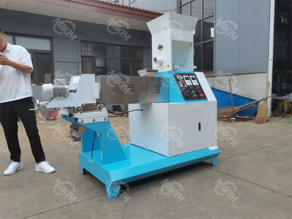 Floating Feed Extruder Processing Machines Shrimp Pet Dog Animal Food Pellet Making Machine Feed Granule Making Machine for Fish