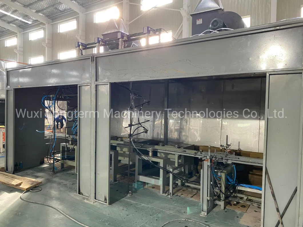 Fully Automatic Steel Drum Painting Booth Machine, Spraying System for Manufacturing Steel Barrels/