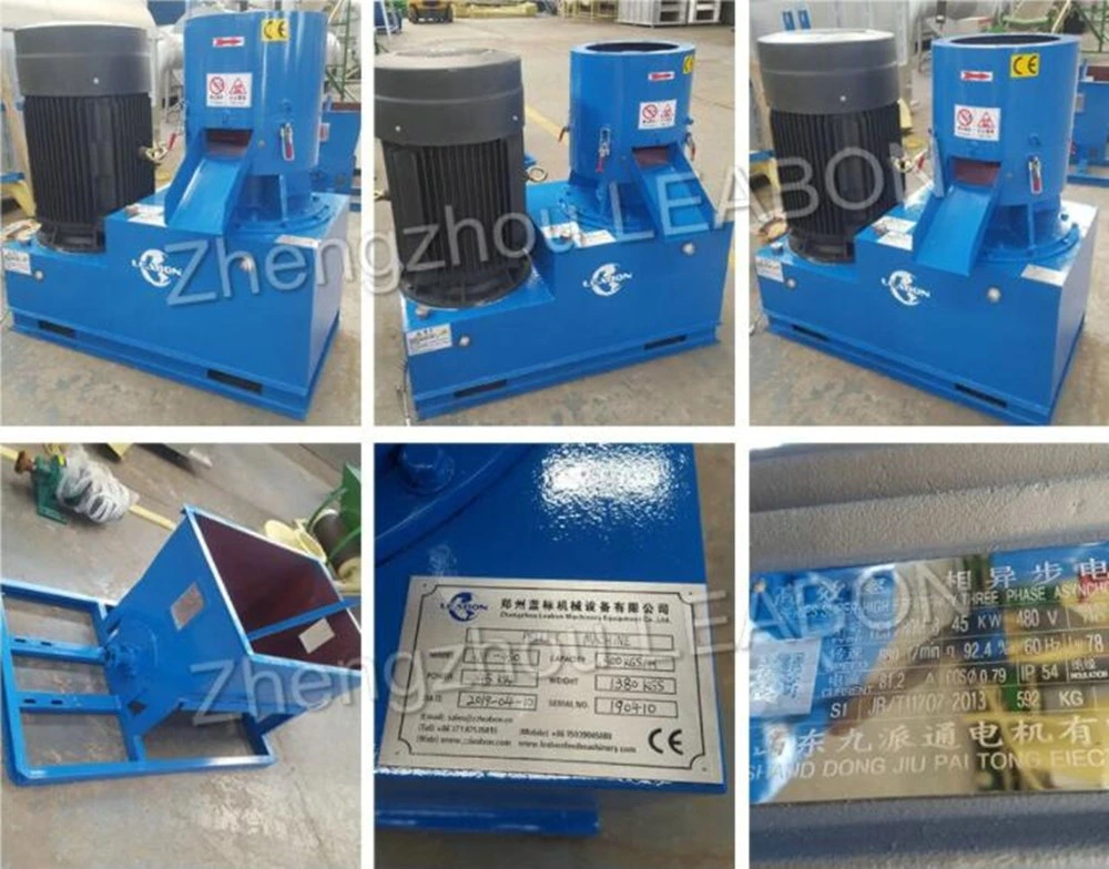 Wood Chips Sawdust Straw Milling Machine for Pelletizer Manufacturers with Output 1000-2000kg/H Flat Die Biomass Pellet Machine