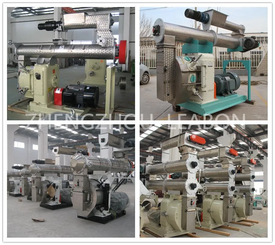 Animal Grains Grass Powder Feed Pellet Mill