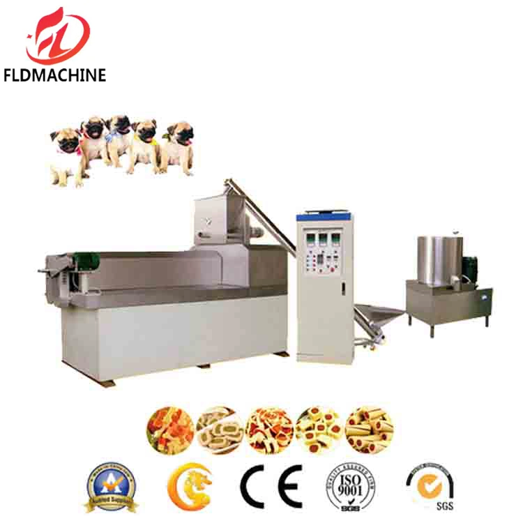 Tilapia Fish Feed Pellet Processing Plant Shrimp Bird Pet Dog Cat Food Production Equipment Puff Corn Snack Food Making Extruder