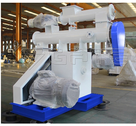 Gate Industrial Large Big Wood Ring Die Belt Driven Pellet Mill for Making Biomass, Sawdust