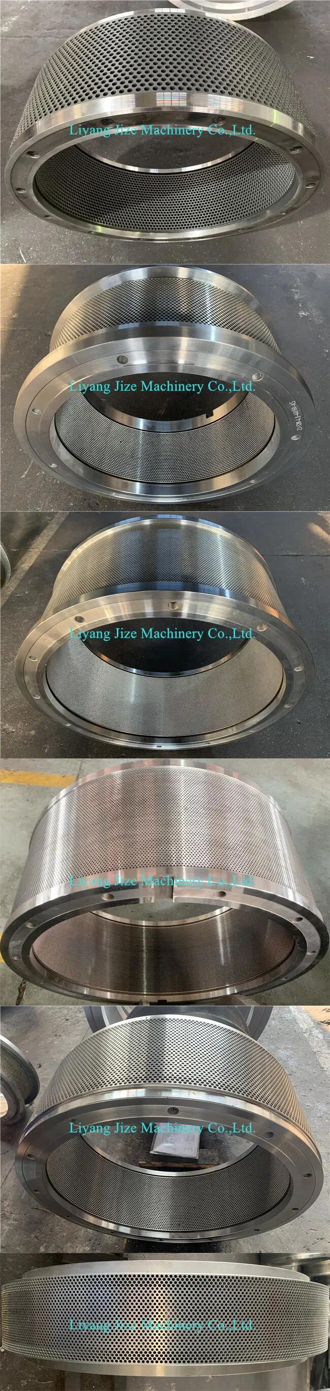 Ss Factory Supply Long Life Pellet Dies Animal Feed Pellet Mill Ring Die Ring Mould for Feed Manufacturing Plant
