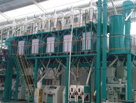 5-150 Tpd Full Automatic Maize Corn Flour Roller Mill