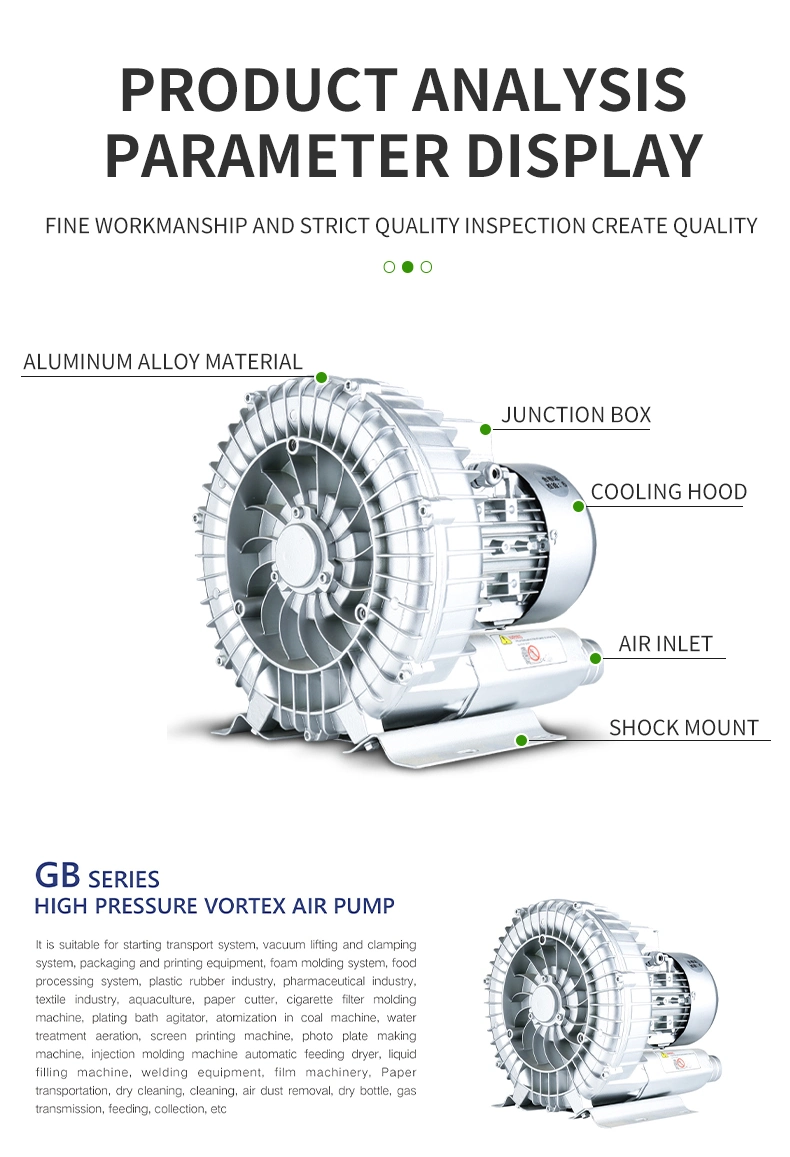 Gphq Industrial Vacuum Pump for Grain Conveying Suction System
