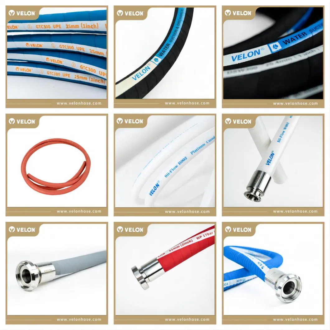 Non-Conductive Hose for Safe Media Conveyance - Polyester Braid for Oil