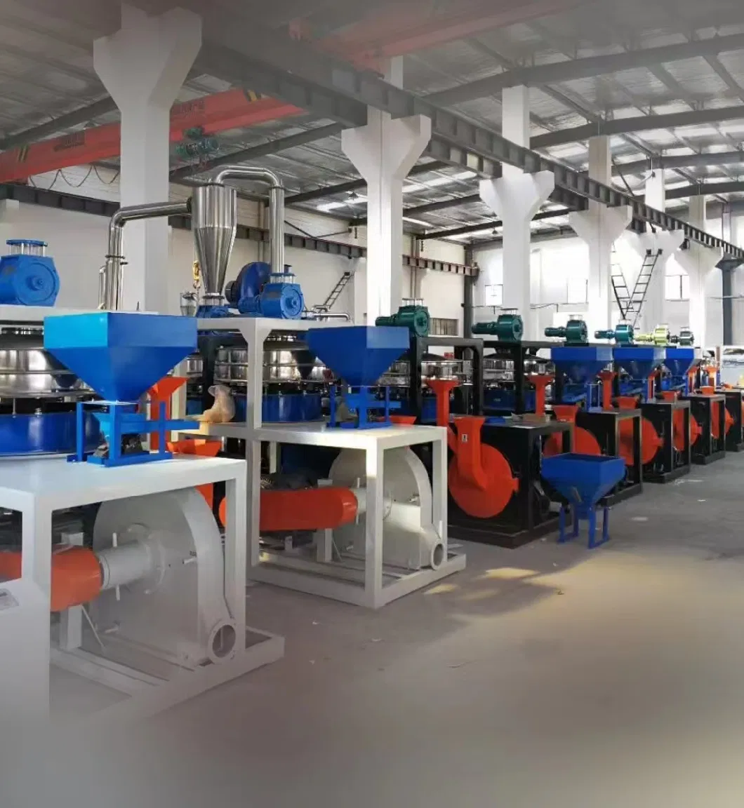 Industry PVC Flakes Pellets Pulverizing Machine Hard PE Milling Machine