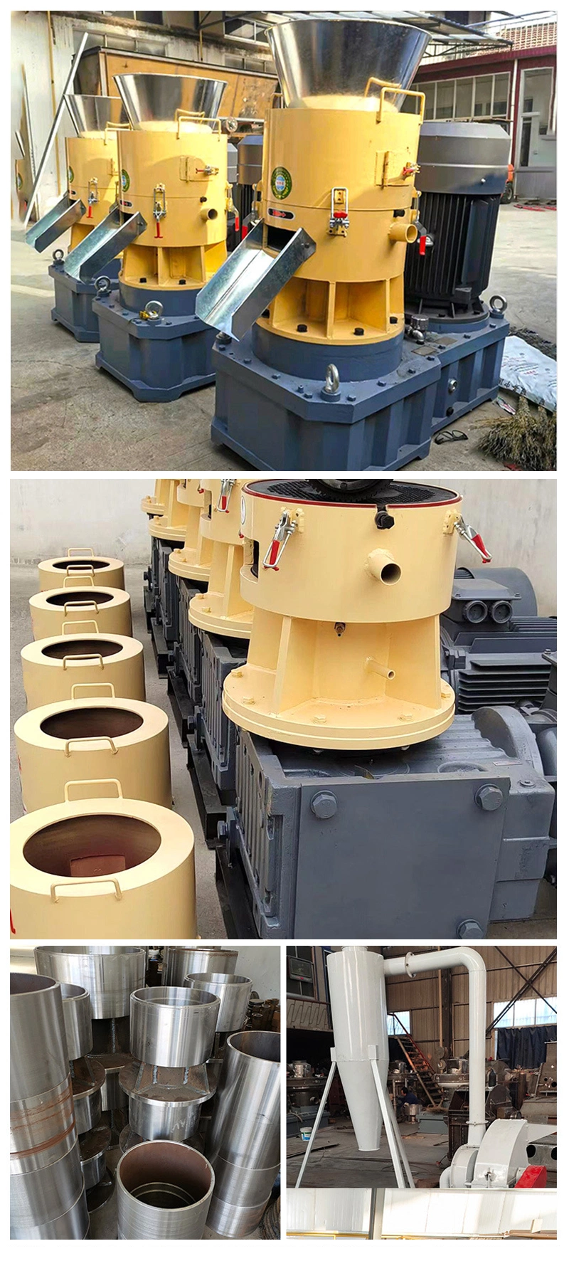 Biomass Granulator Straw Rice Husk Pelletizer Wood Pellet Mill Machine