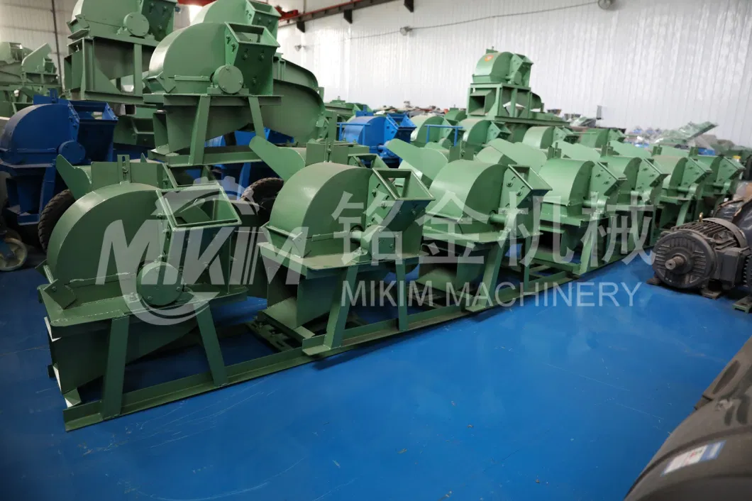 2t-100t Wood Crusher Shredder Hammer Mill Horizontal Ring Die Wood Pellet Machine Biomass Pellet Dryer Packing Production Line