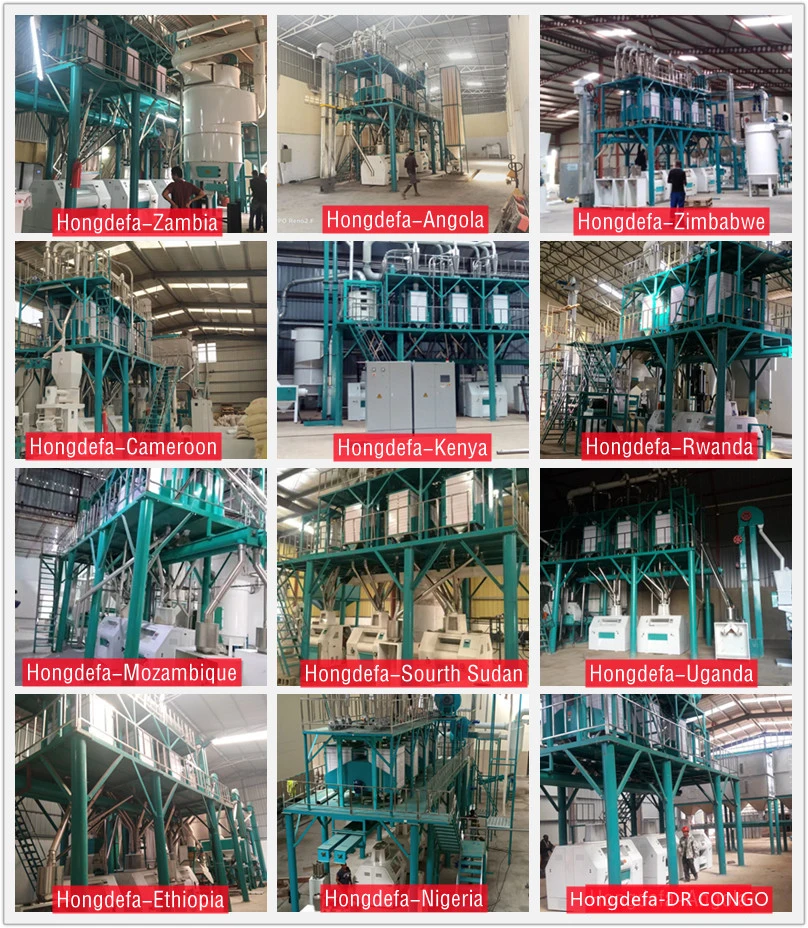 Hongdefa Maize Milling Machine Wheat Flour Mill Line Spare Parts