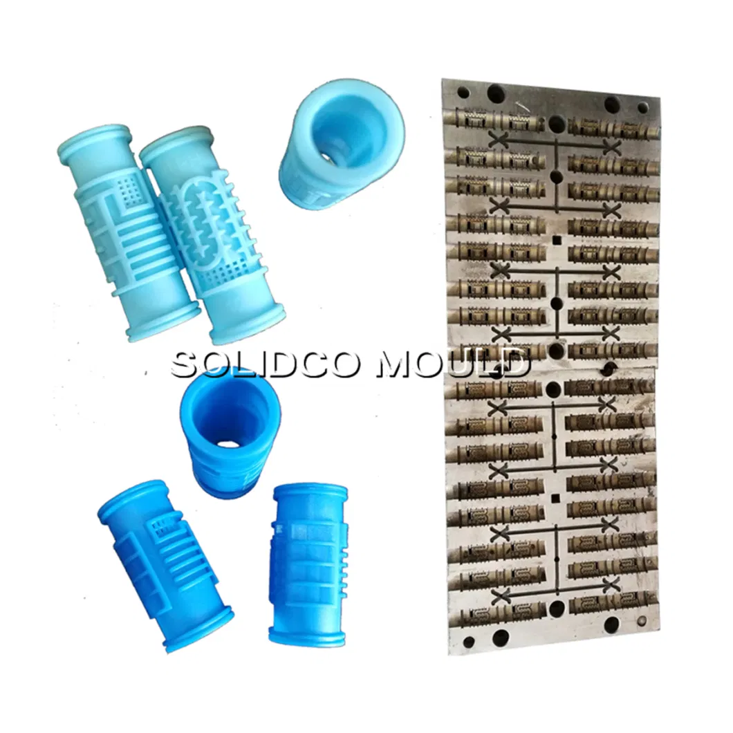 Flat Round Drip Irrigation Emitter Plastic Mould