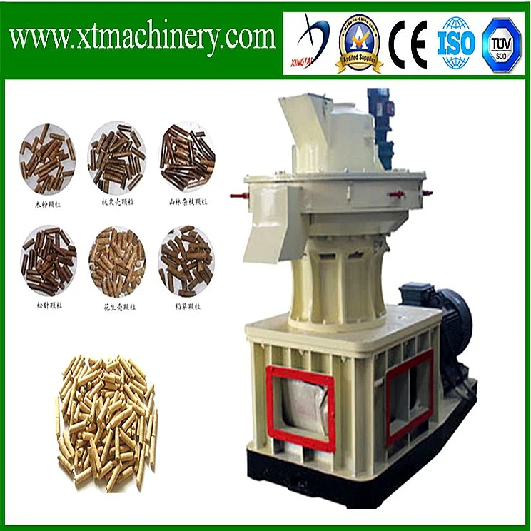 Ce, ISO Approved, Flat Mold, Vertical Pattern Wood Pellet Machine