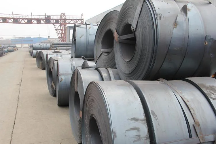 Large Inventory Low Price A570 Gr. D Metal Iron Roll Hot Rolled Mild Ms Carbon Steel Coil Building Construction Material
