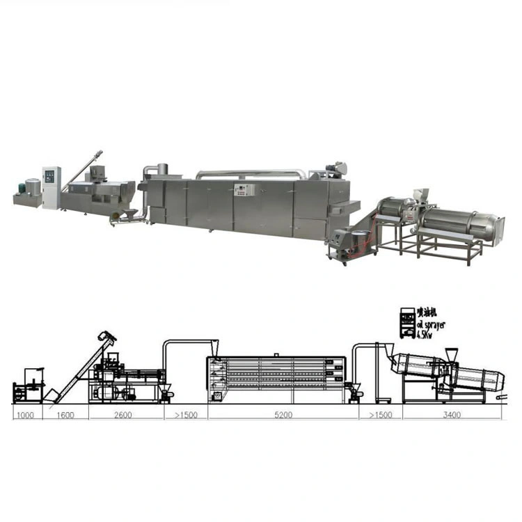 Pet Food Pellet Extruder Machine Floating Fish Feed Making Machine Animal Pellet Food Processing Line