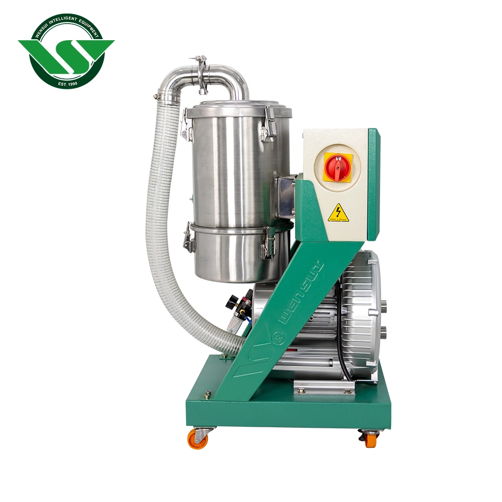 1.5HP Automatic Plastic Vacuum Pellet Autoloader Feeding Machine for Injection Molding