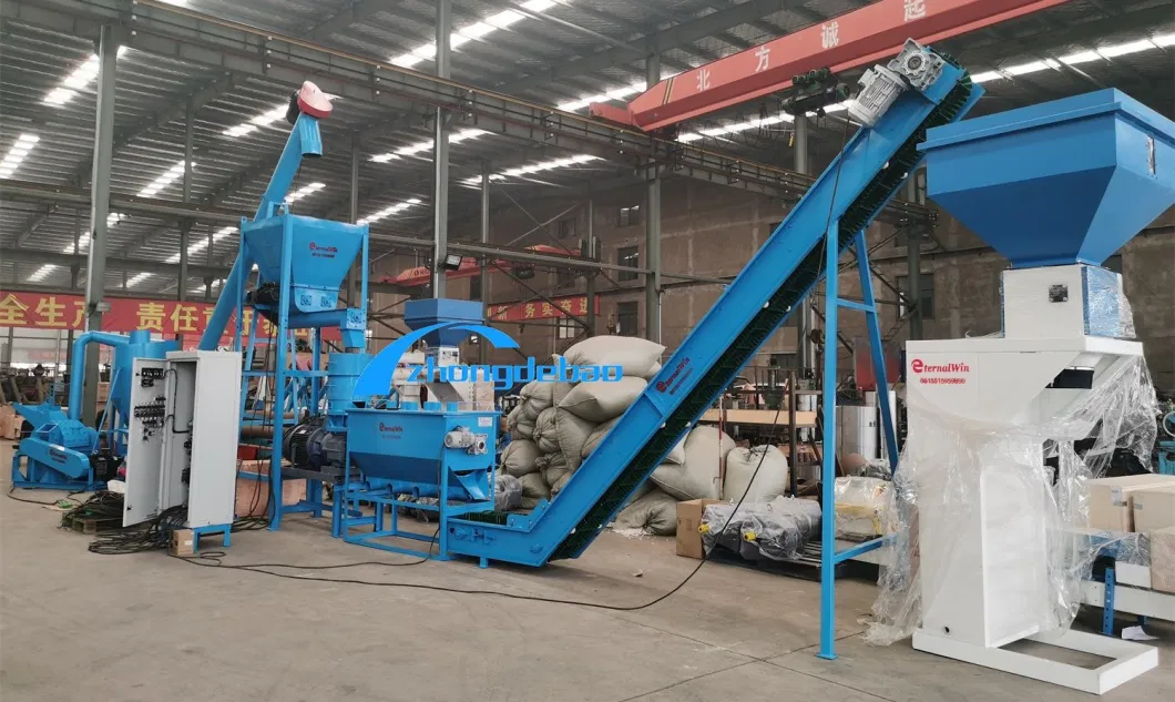 Feed Biomass Wood Sawdust Plastic Pellet Mill Pelletizer Roller Pellet Making Machine