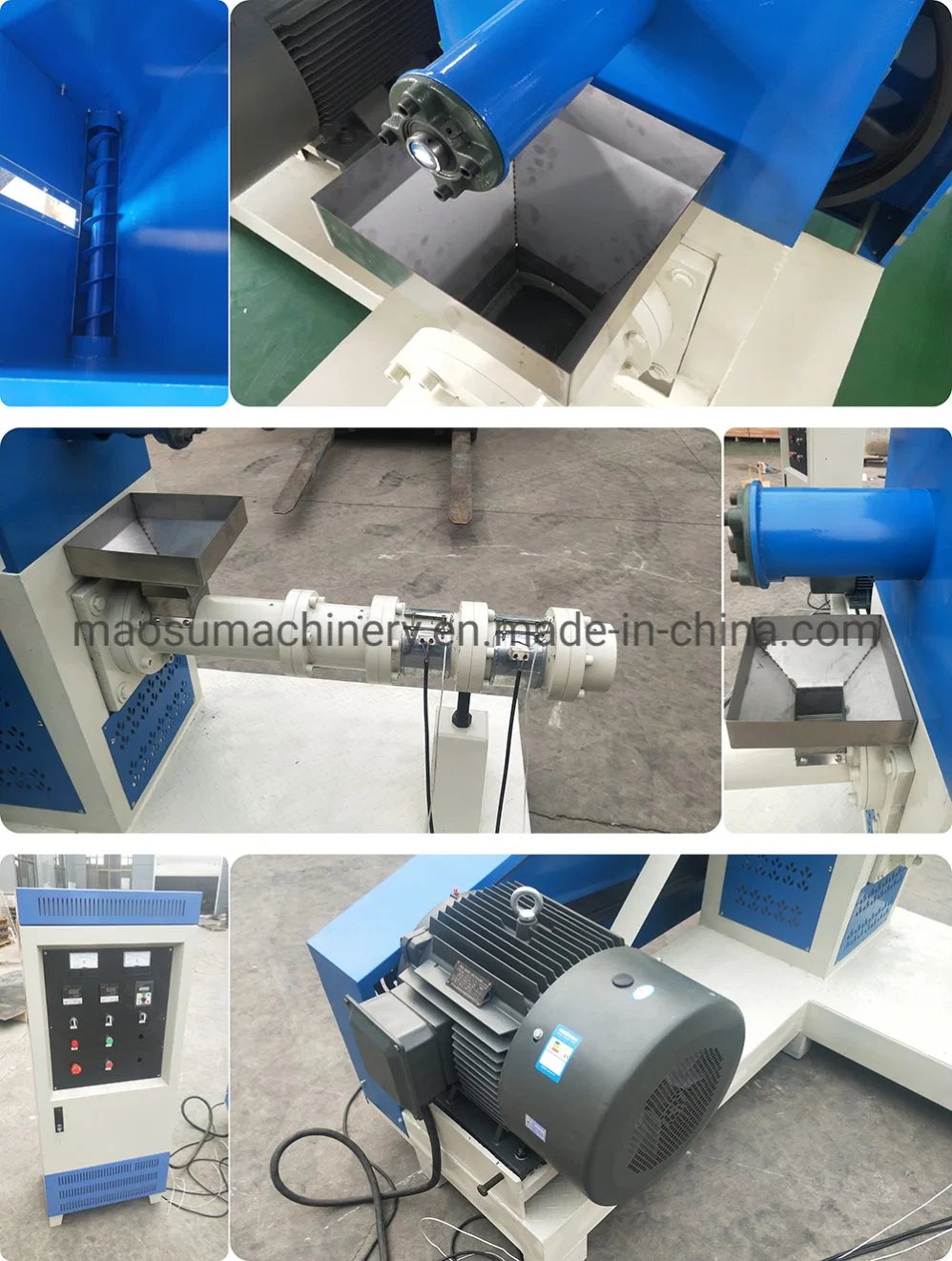 20 Year&prime;s Manufacturer Small Floating Fish Food Feed Pellet Making Extruder Machine