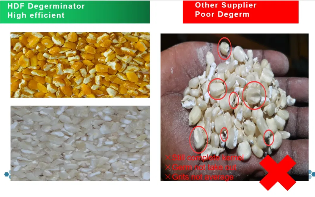 Hongdefa Maize Milling Machine Wheat Flour Mill Line Spare Parts