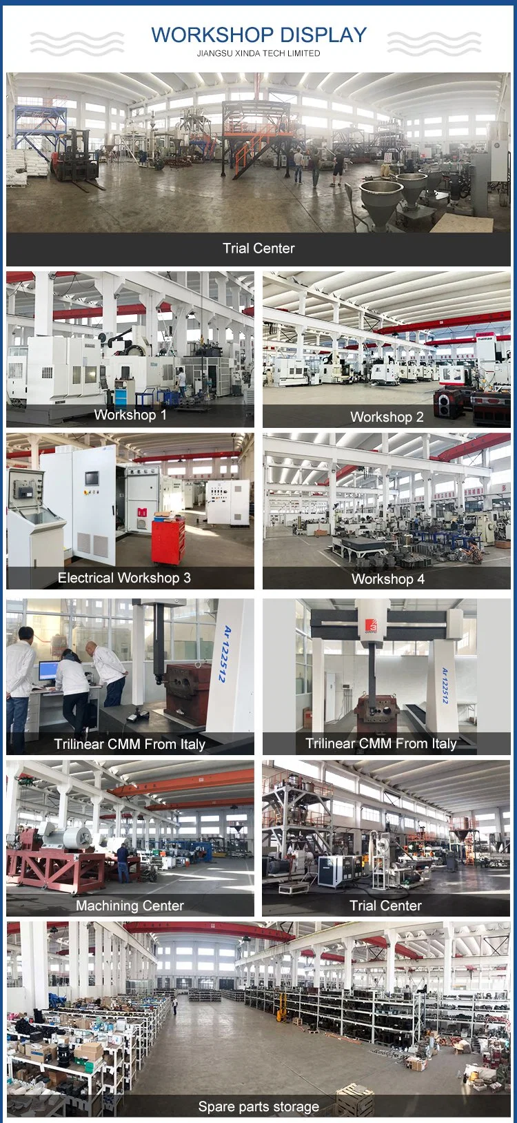 Xinda Wood-Plastic Pellet Extruder Machine, Plastic Recycling Extruder, PVC Pet Plastic Pelletizing Line