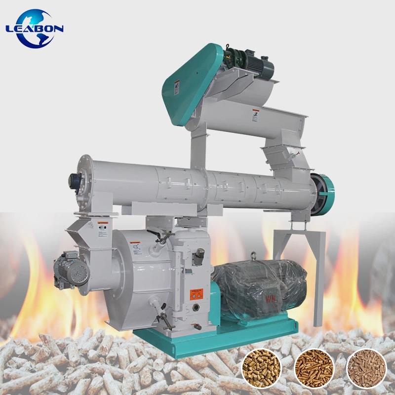 High Capacity 2000kg/H Wood Pellet Making Machine Flat Die Wood Pellet Machine Sawdust Rice Husks Ring Die Pellet Price for Sale