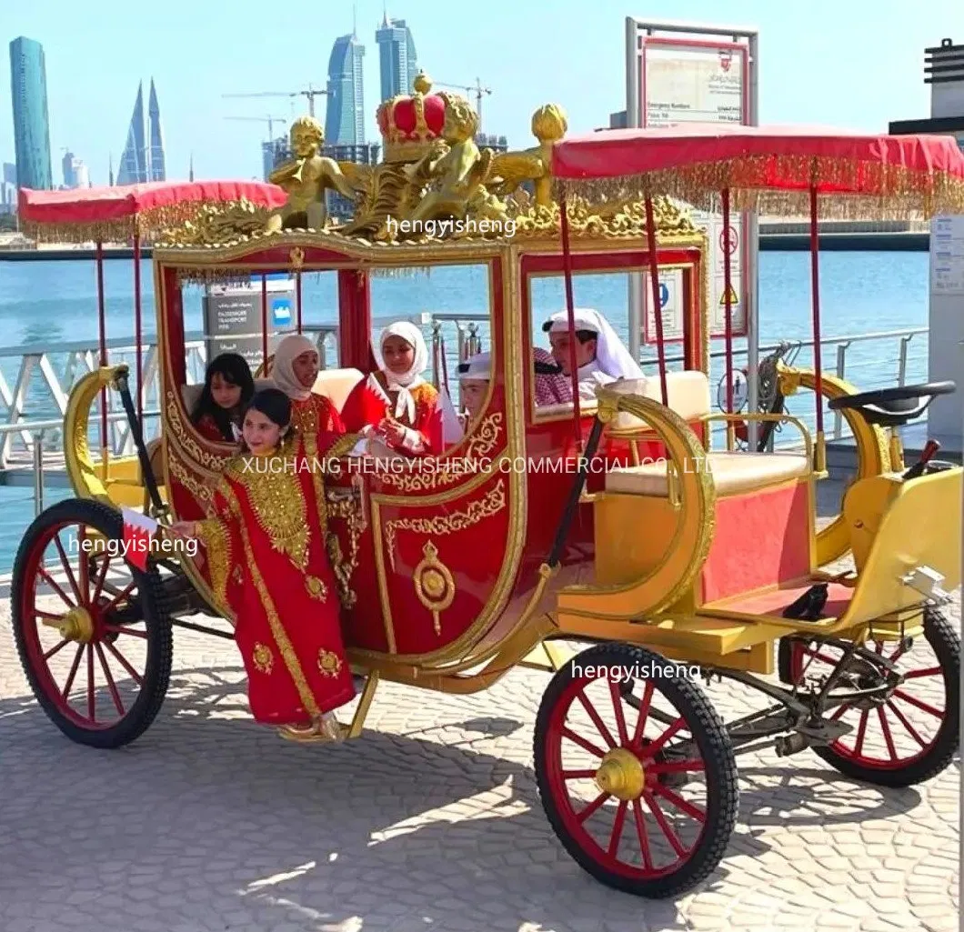 High Quality Fairytale Deluxe Wedding Special Transport Horse Carriage