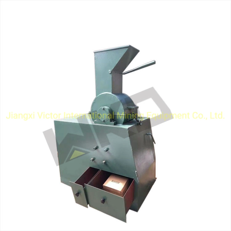 High Performance 400-800kg/H Mini Mobile Rock Crushing Hammer Crusher Machine on Sale