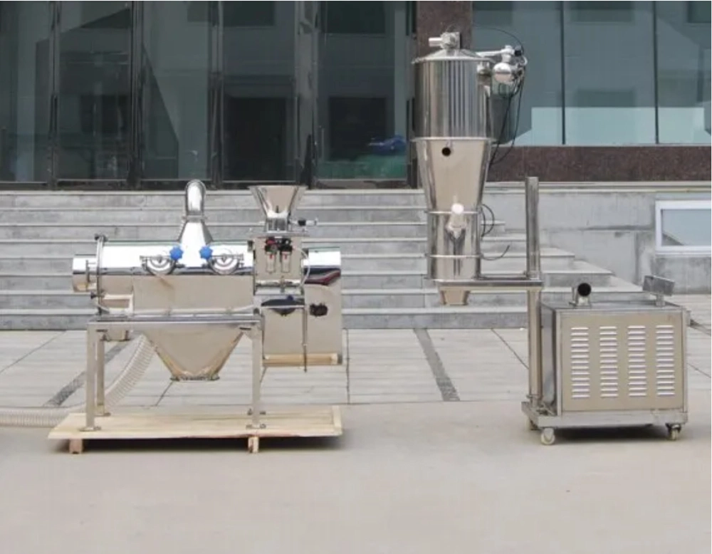 Green Tea Powder Vacuum Feeder Conveyor Particles Transfer System